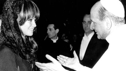 Quando o papa Montini fez Claudia Cardinale chorar