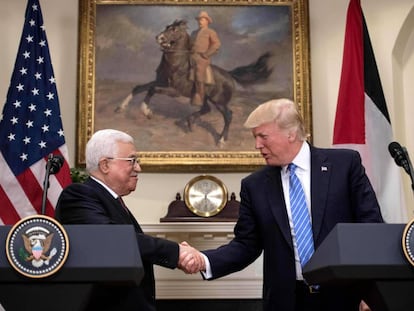 Abbas y Trump, este mi&eacute;rcoles en la Casa Blanca