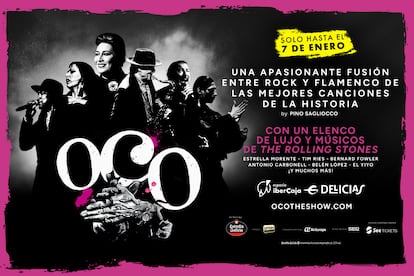 Cartel del espectáculo 'OCO The Show'.