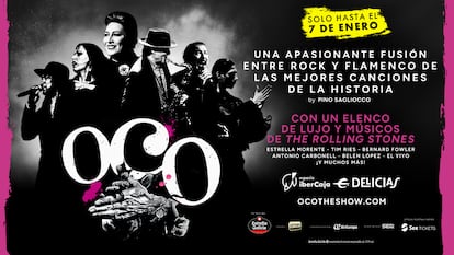 Cartel del espectáculo 'OCO The Show'.