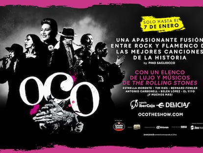 Cartel del espectáculo 'OCO The Show'.