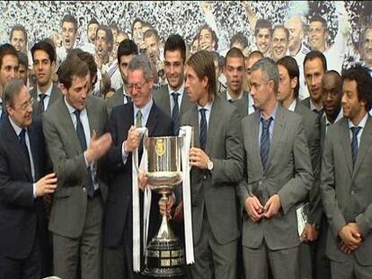 El Real Madrid ofrece la Copa del Rey a los madrileños