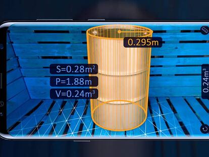Realidad aumentada: cómo medir el volumen de objetos o el perímetro de una habitación
