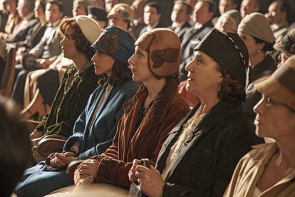 Pilar López Arnaiz, Macarena García, Cecilia Freire y Ana Wagener, en el octavo capítulo de 'La otra mirada'.