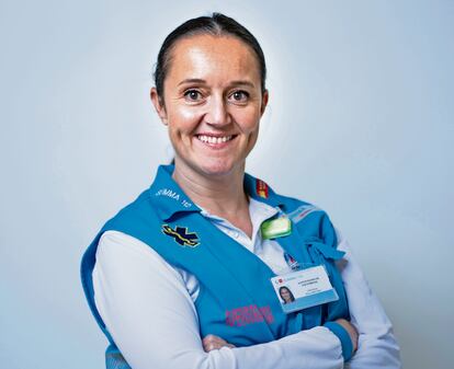 Verónica Real, supervisora de enfermería del Servicio de Urgencias Extrahospitalarias de Madrid SUMMA 112.