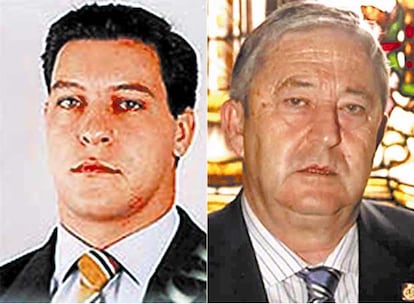 El secretario de Organización del PP de Castilla y León, Raúl de la Hoz Quintano (izquierda), y el concejal del PP de Valladolid, Dionisio Miguel Recio.