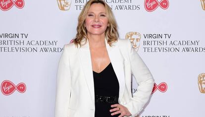 Kim Cattrall, en la entrega de los premios TV British Academy Television Awards 2017.