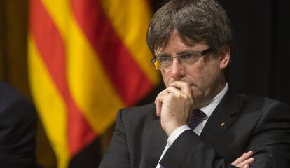 El presidente de la Generalitat de Catalunya, Carles Puigdemont.