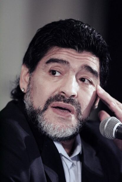 Maradona, en una imagen de archivo.