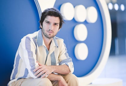 El músico Lucas Vidal en la presentación de la identidad sonora de Telefónica, en una imagen cedida por la compañía española.