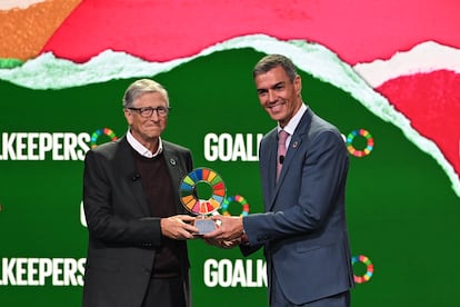Fundación Gates premio Pedro Sánchez
