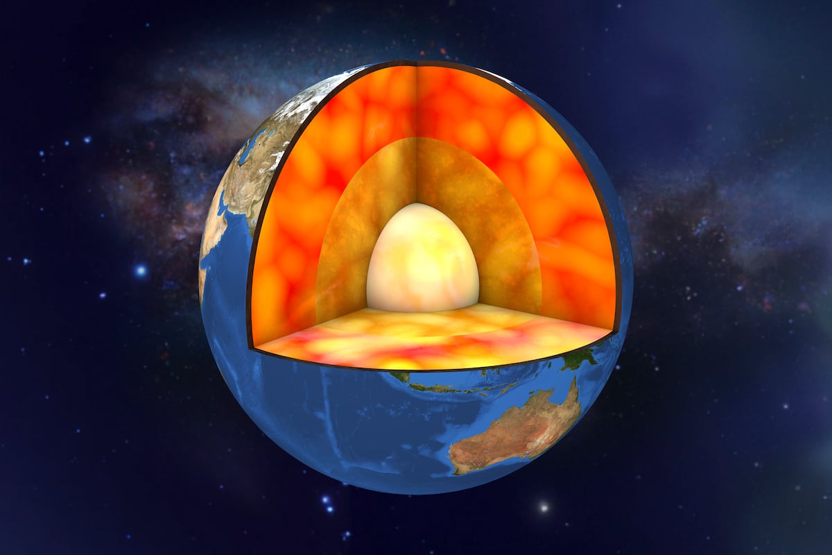 Océanos de hidrógeno en el núcleo de la Tierra: así capturó el elemento más abundante del universo