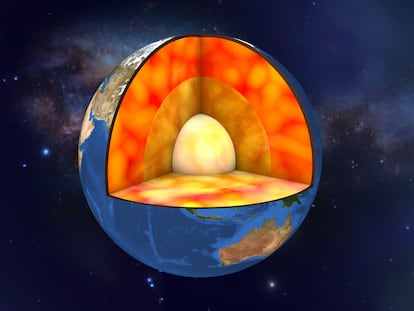 Océanos de hidrógeno en el núcleo de la Tierra