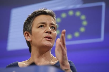 La comisaria europea de Competencia, Margrethe Vestager.