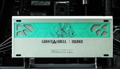 Teclado inspirado en Ghost in The Shell