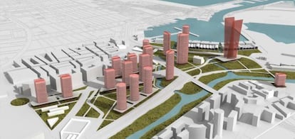 Una recreación virtual del PAI del Grau del estudio de arquitectura de José María Tomás.