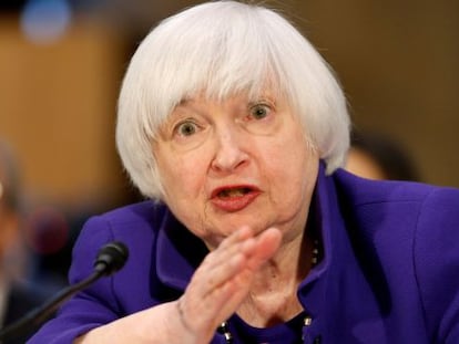 La presidenta de la Reserva Federal, Janet Yellen.