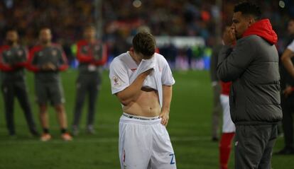 Gameiro se lamenta después 