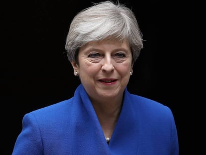 La primera ministra britànica, Theresa May.