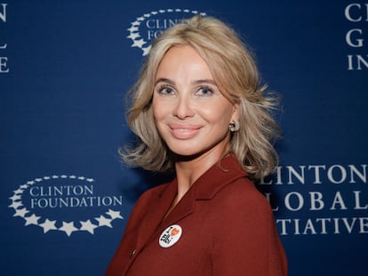 Corinna Sayn-Wittgenstein, en la Iniciativa Global Clinton 2015 el 29 de septiembre de 2015 en Nueva York.