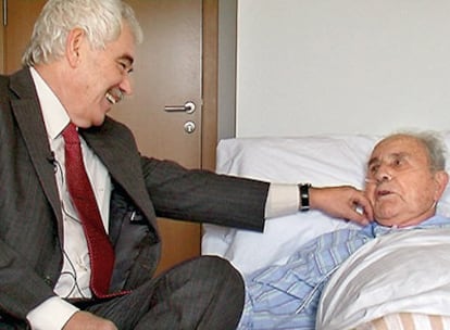 Cinco días antes de morir, Núñez recibió la visita de Pasqual Maragall, ex alcalde de Barcelona.