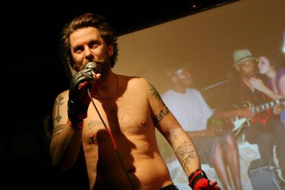McInnes, en un evento en el marco del festival de Sundance, en 2009, cuando era aquel hípster medio gracioso y fácil de patrocinar.