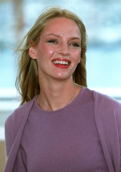 Uma Thurman em 2000.