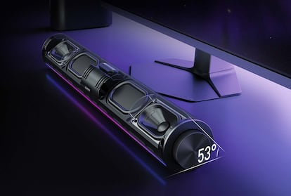 Interior de la nueva barra de sonido Xiaomi Desktop Speaker Pro Set