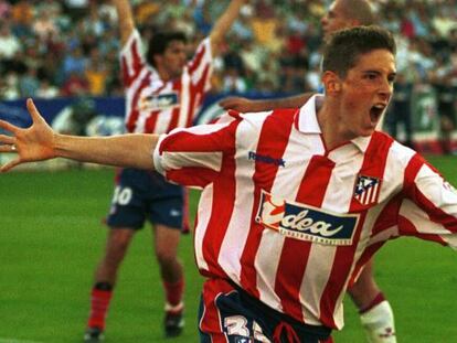 Las imágenes de Fernando Torres en el Atlético de Madrid