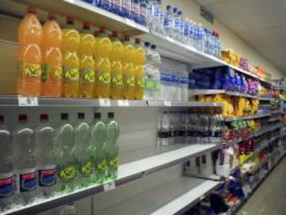 Vista de productos en un supermercado de Buenos Aires (Argentina). EFE/Archivo