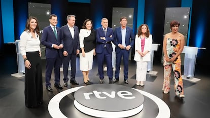 Segundo debate electoral Andalucia