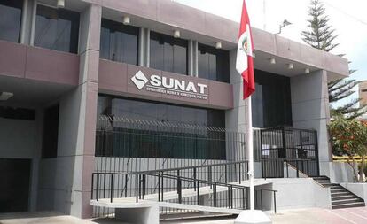 Sede de la Sunat en Lima. 