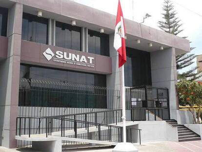 Sede de la Sunat en Lima. 