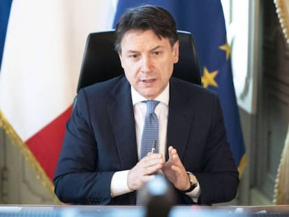 El primer ministro italiano, Giuseppe Conte