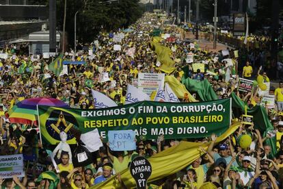 Protesto em São Paulo