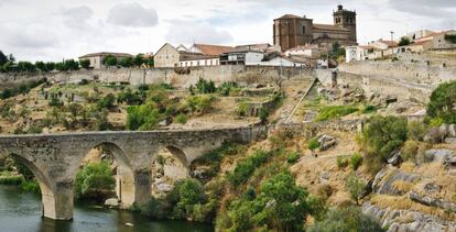 The village of Ledesma in Spain's Salamanca province.