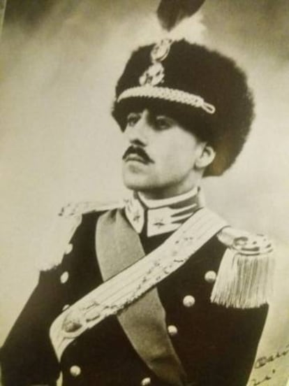 Amedeo Guillet en uniforme de gala.