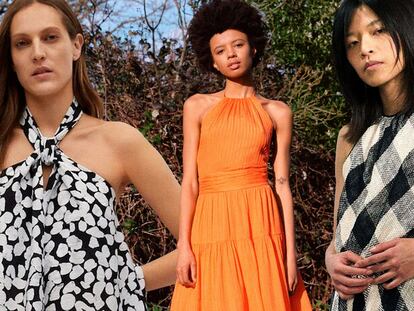 Vestidos anudados o de escote ‘halter’, la prenda infalible de este verano