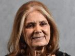 (FILES) In this file photo taken on October 12, 2019 US journalist and feminist Gloria Steinem arrives for the Hammer Museum's 17th Annual Gala in the Garden at the Hammer Museum in Los Angeles, California. - Gloria Steinem has been awarded on May 19, 2021 the Princess of Asturias Award for Communication and Humanities, the jury announced. (Photo by LISA O'CONNOR / AFP)