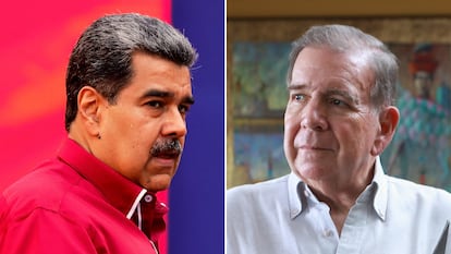 Nicolás Maduro y Edmundo González.