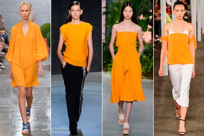 Tibi, Narciso Rodriguez, Lacoste y Milly apostaron por este tono en la Semana de la Moda de Nueva York.