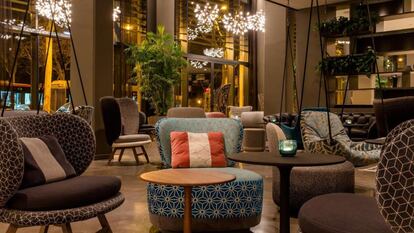 Interior of the Motel One Barcelona-Ciutadella.