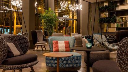 Interior del Motel One Barcelona-Ciutadella.