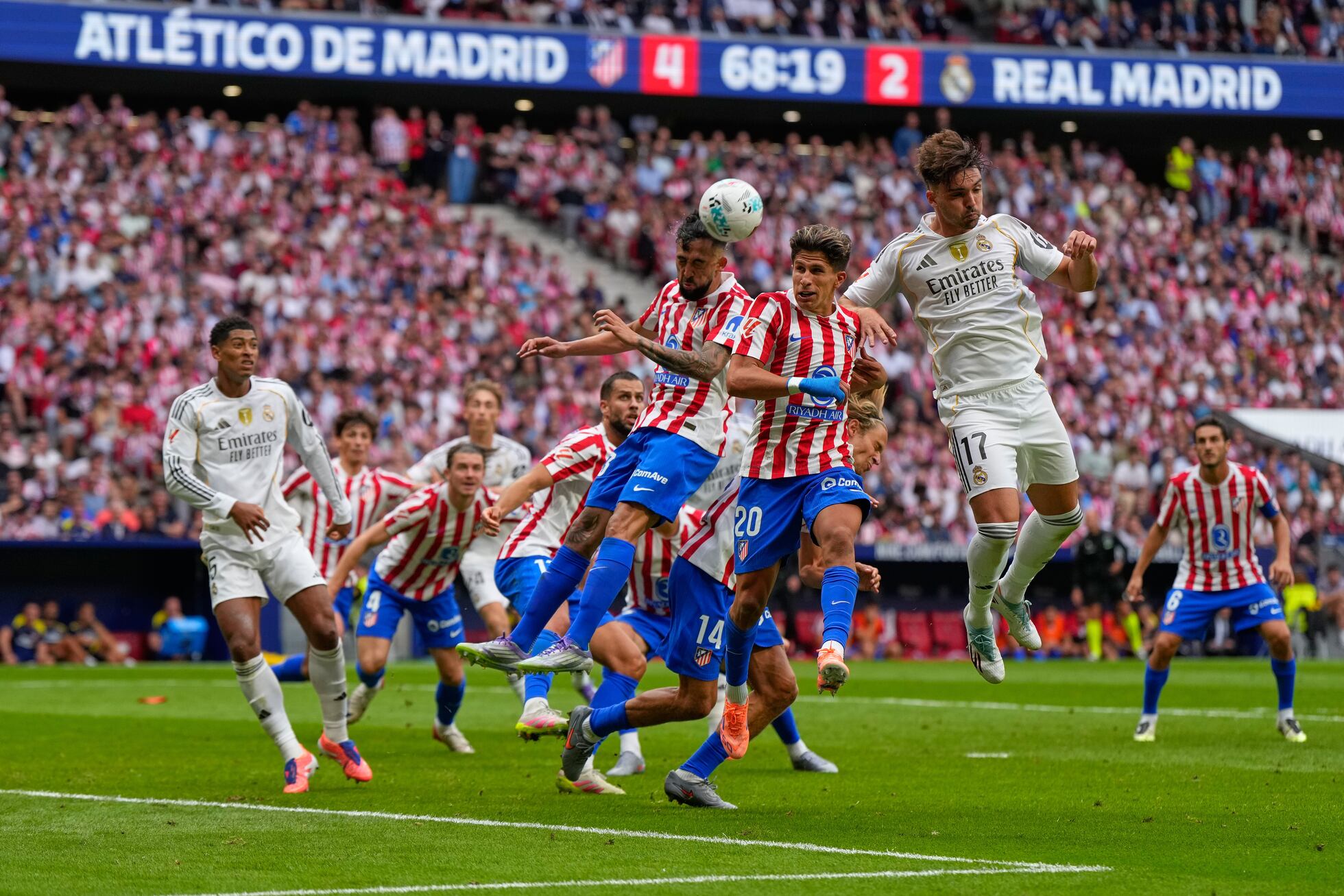 Real Madrid - Atlético de Madrid, el derbi madrileño en imágenes ...
