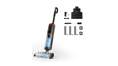 Aspirador mascotas sobre fondo blanco.