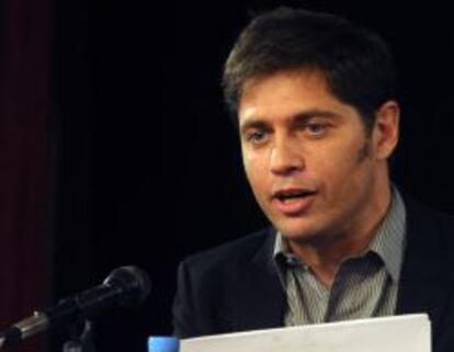 El ministro de Econom&iacute;a de Argentina, Axel Kicillof.