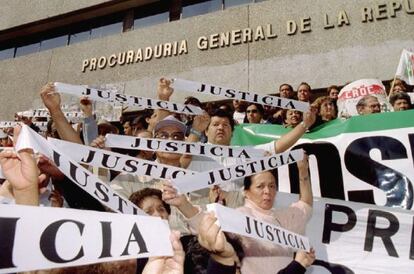 La primera es de Colosio en un mítin de 1994.