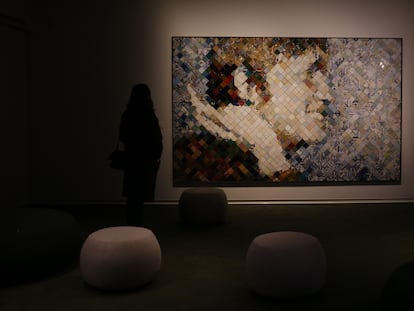 La obra de Estudio Pedrita en la exposición 'Street Art' de la Fundación María Cristina Masaveu Peterson.