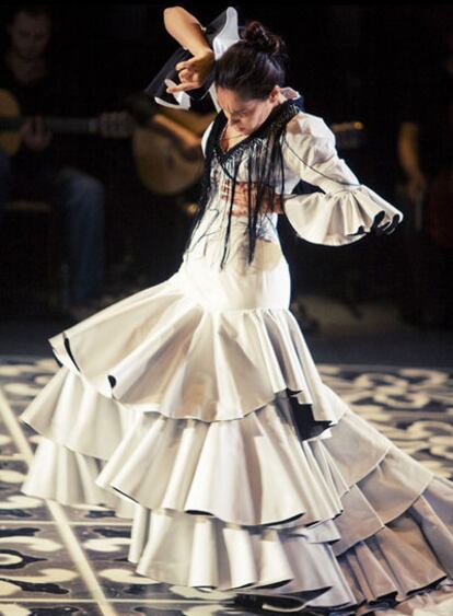 La bailaora Rafaela Carrasco durante su actuación