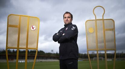 Jagoba Arrasete, entrenador de Osasuna.